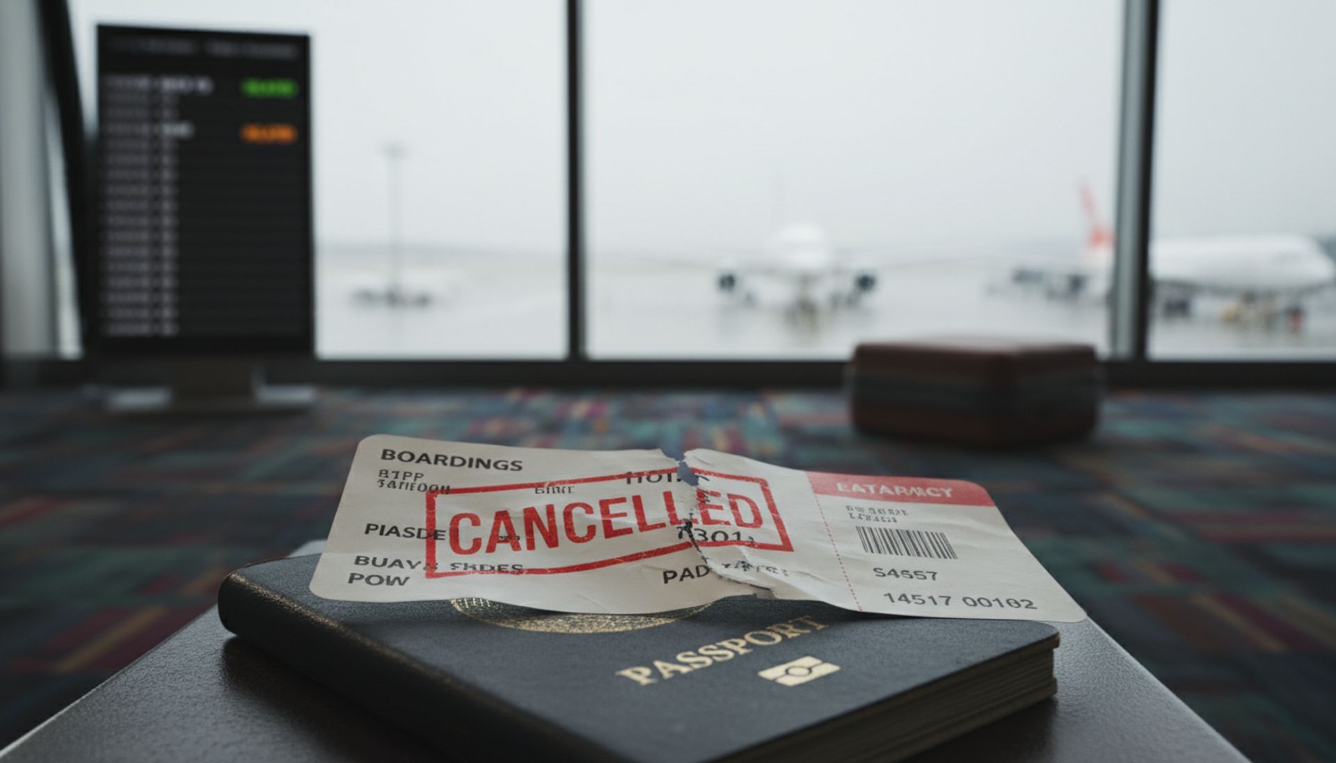 Anulowanie lotu: 11 brutalnych prawd, których nikt ci nie powie