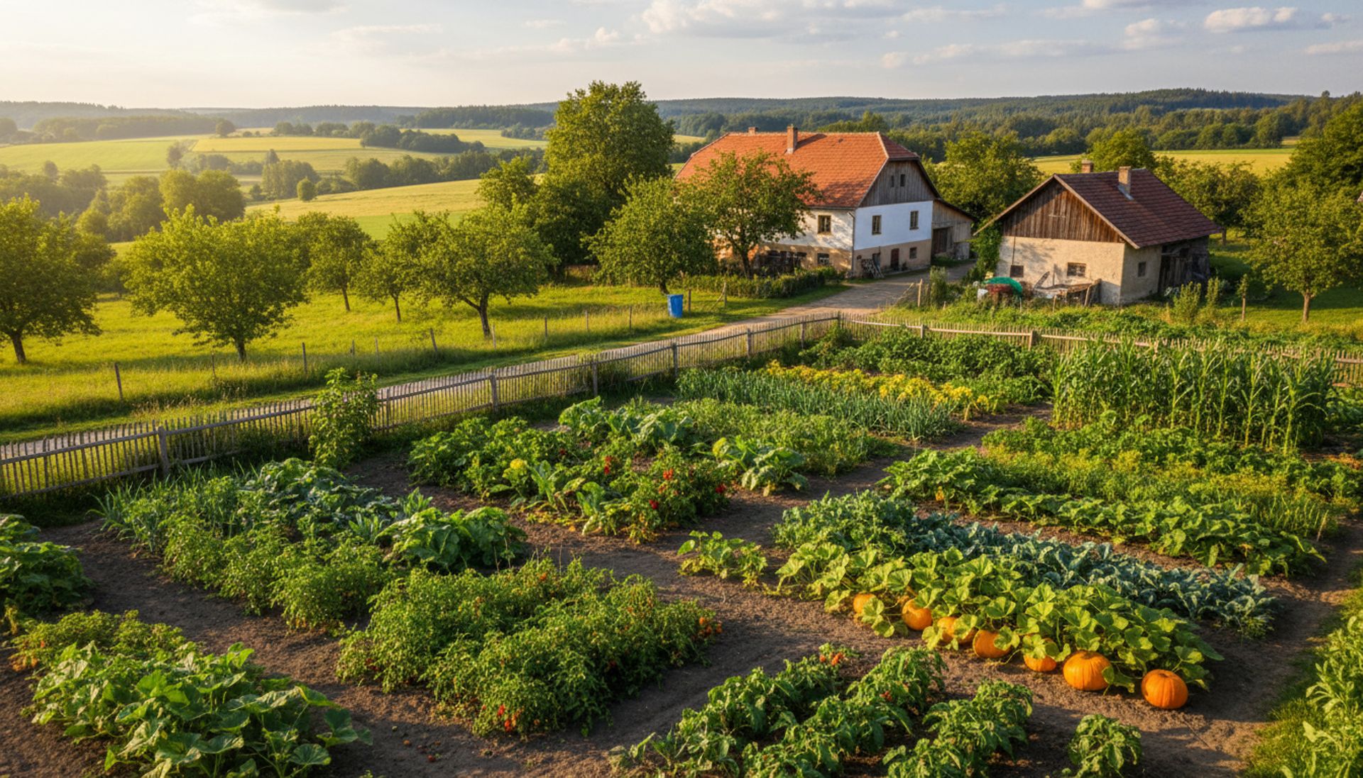 Gospodarstwa z warzywnikiem: wszystko, co musisz wiedzieć, zanim wyjedziesz na wieś
