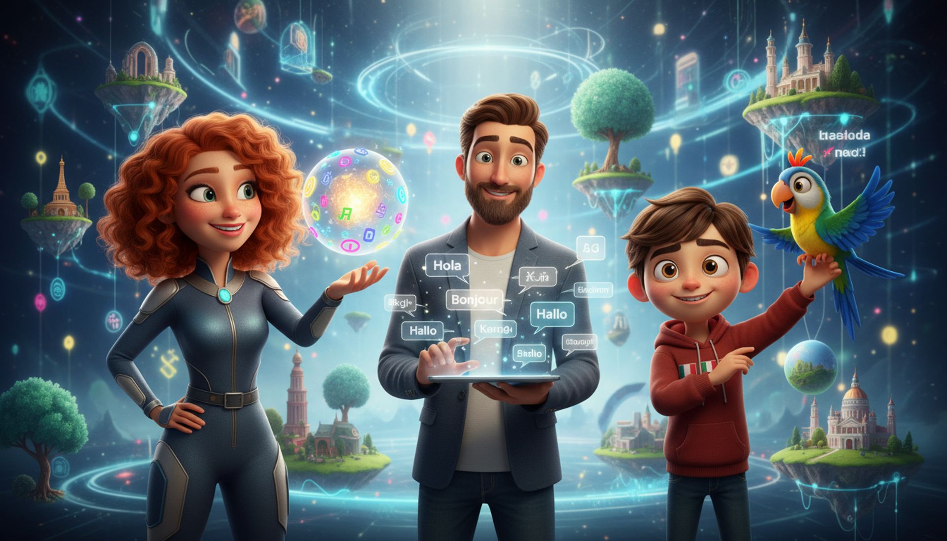 Interaktywne postacie do nauki języków obcych: brutalna rewolucja w edukacji językowej