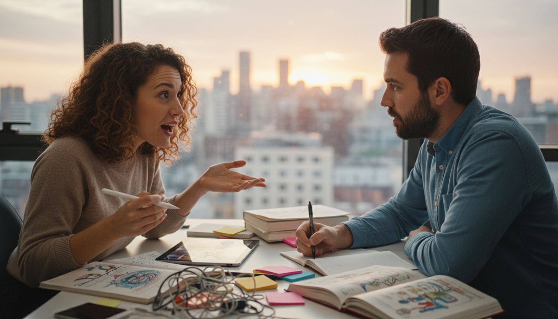 Jak stymulować kreatywność przez dialog: brutalny przewodnik dla tych, którzy mają dość pustych rozmów