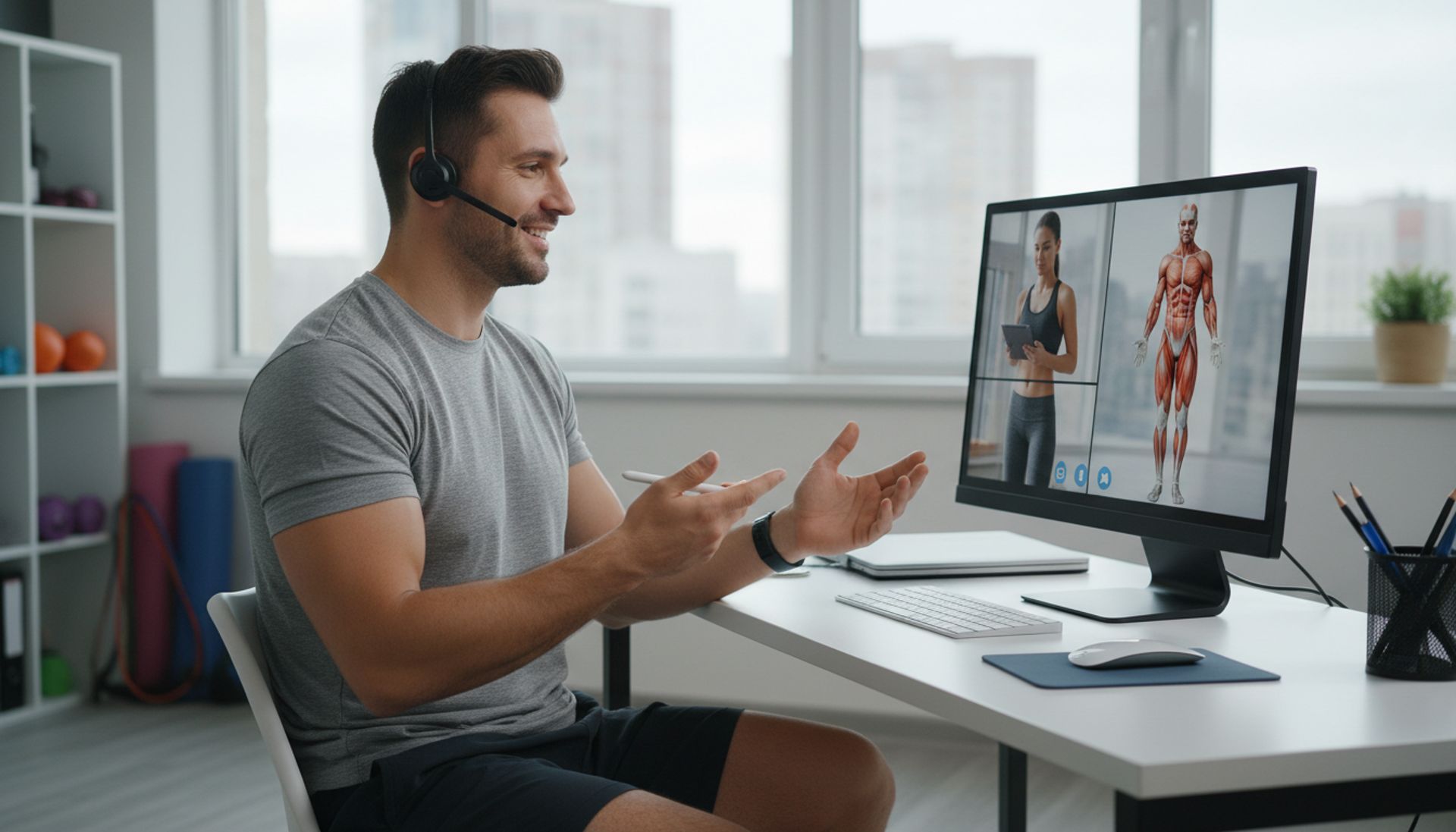 Konsultacje online trener: brutalna rewolucja fitness w Polsce