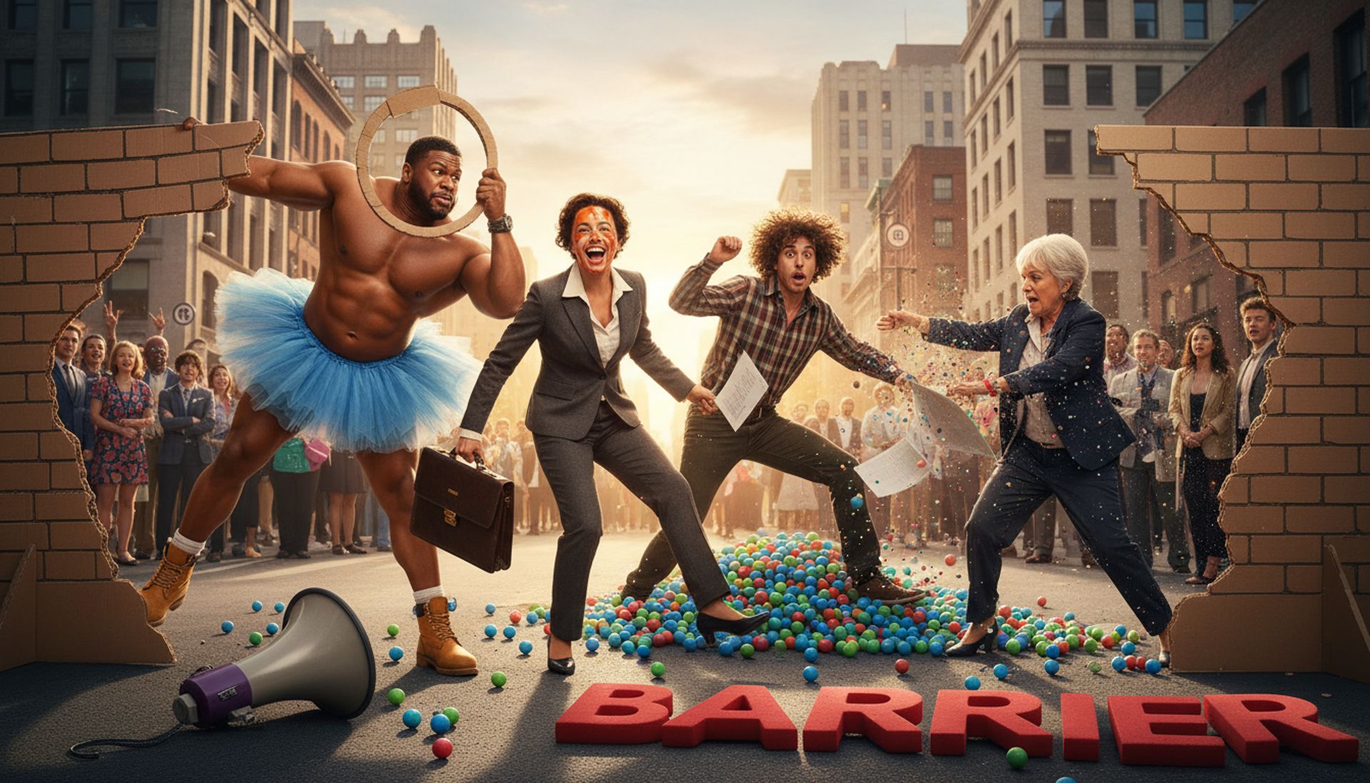 Movie Breaking Barriers Comedy: Rewriting the Rules of Laughter