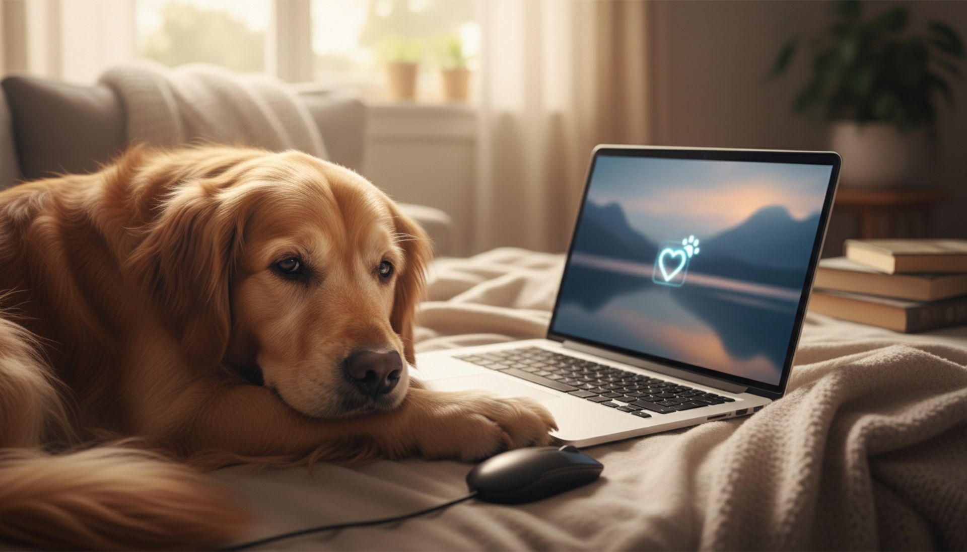 Pies dla osób z depresją online: brutalna prawda o cyfrowej samotności i nadziei