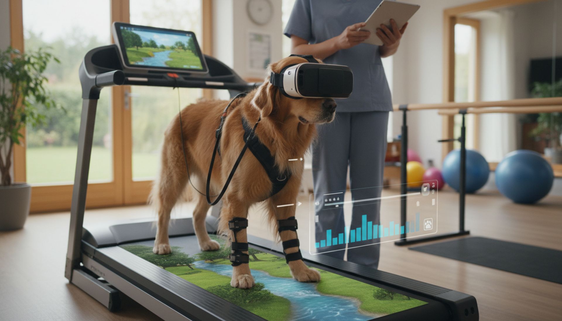 Pies symulator pomagający w rehabilitacji: przełom czy placebo?
