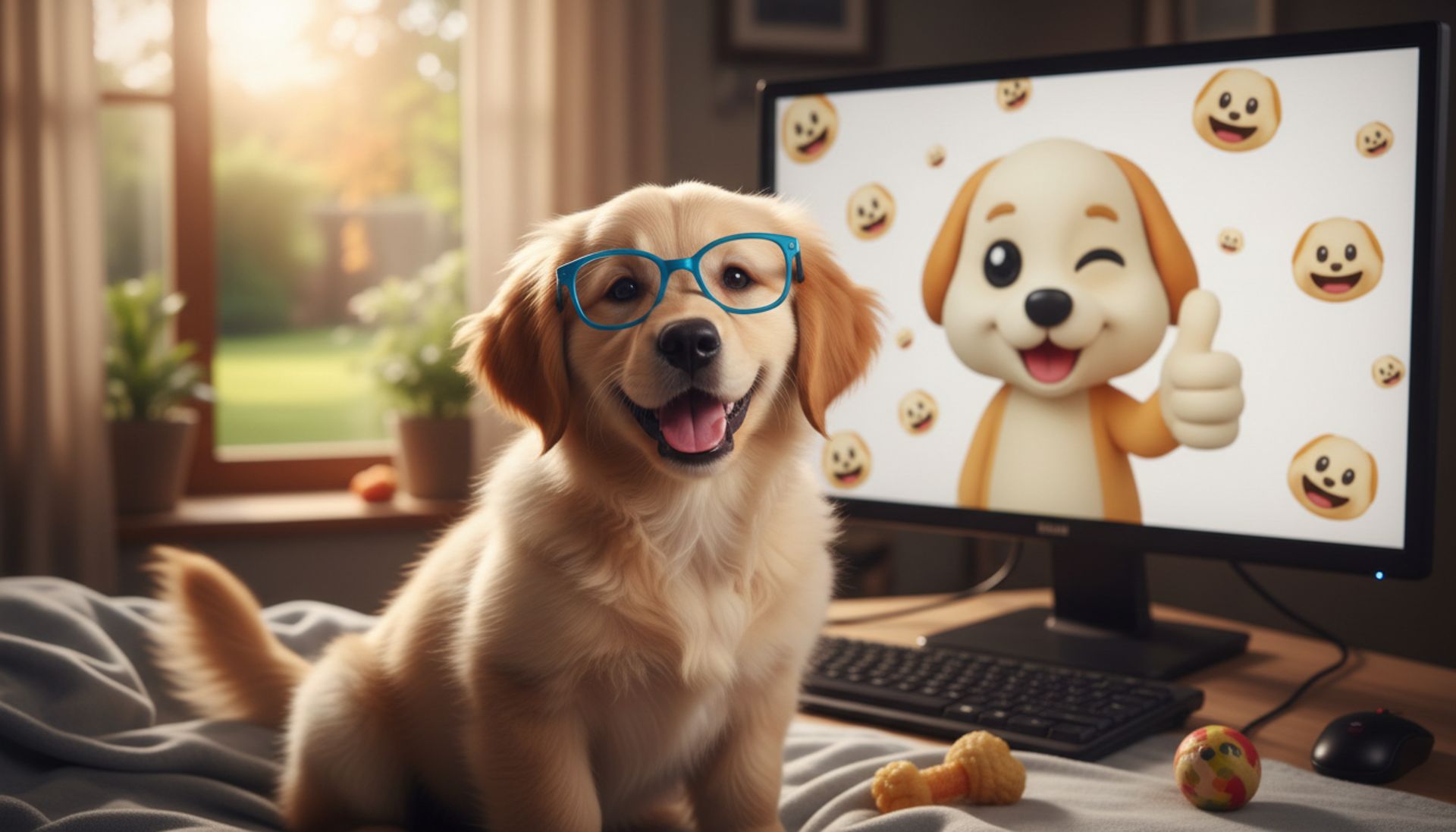 Piesek online który poprawia humor: rzeczywistość, której nie pokazują reklamy