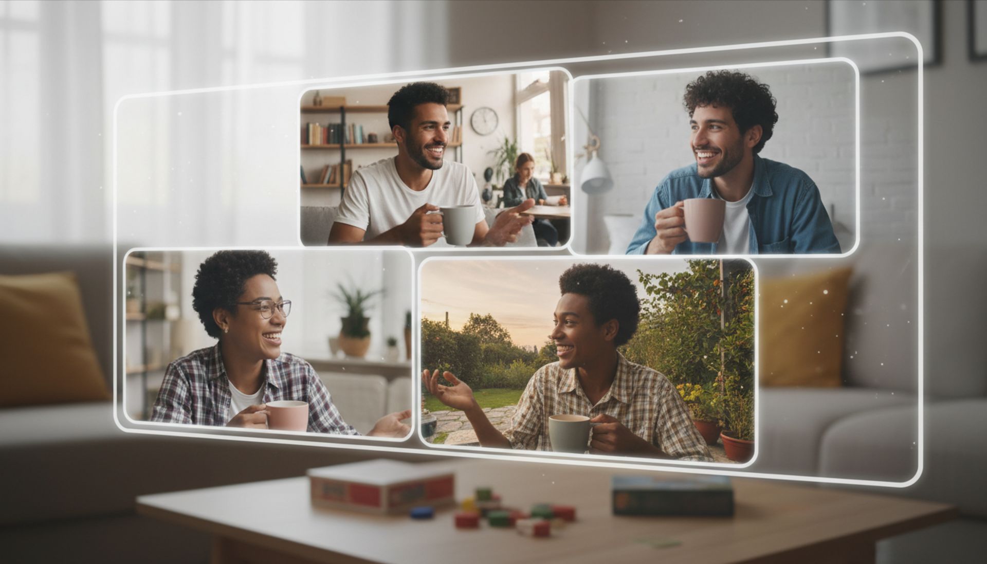 Zamiast gier towarzyskich rozmowa online: brutalne realia i nowe początki