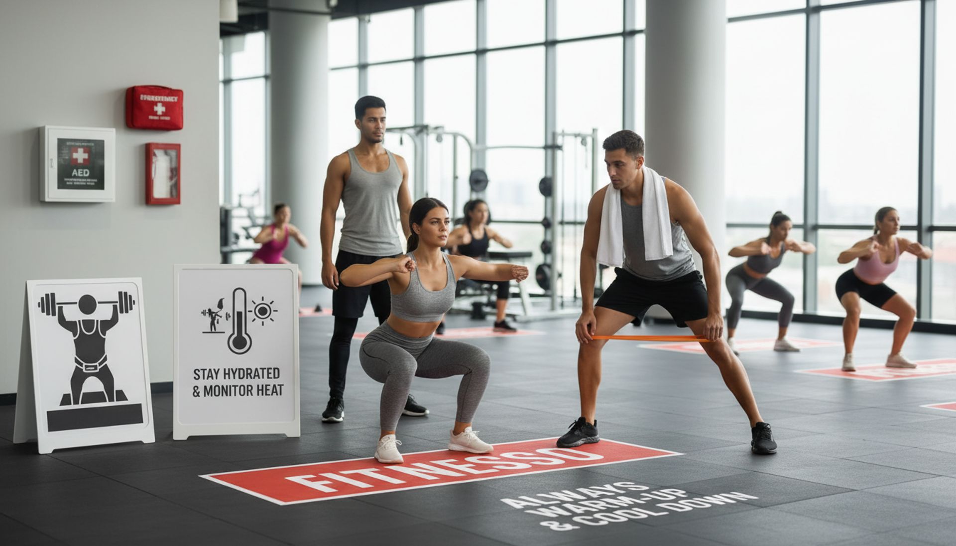 Zasady bezpieczeństwa fitness: prawdy, które ratują więcej niż Twoje ciało