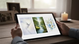 Digital Funeral Programs, Real Grief: What We Gain and Risk