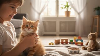Gry dla dzieci opieka nad kotkiem: cyfrowa empatia czy nałóg?