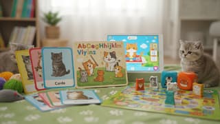 Gry edukacyjne dla dzieci o kotkach, które naprawdę uczą