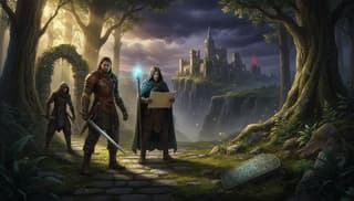 Scenariusz gry RPG, który sam prowadzi graczy do finału