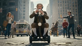 Why Movie Living in Past Comedy Hits So Hard in the Age of AI