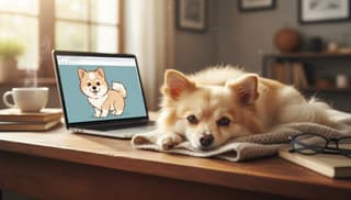 Piesek online który zawsze jest obok – wsparcie zamiast samotności
