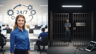 Czy brak obsługi 24/7 zabija Twój biznes? Odkryj prawdę!