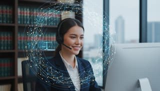 Czy twoja kancelaria przetrwa rewolucję AI? 7 faktów o recepcjonistkach online