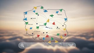 Wyszukiwarka tanich lotów po Polsce, która myśli za ciebie
