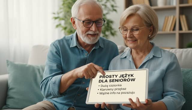 Teksty dla seniorów w 2026: co naprawdę działa, a co szkodzi
