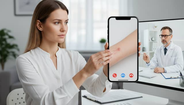 Konsultacje dermatologiczne online – kiedy pomagają, a kiedy ryzykujesz zdrowiem?