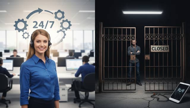 Czy brak obsługi 24/7 zabija Twój biznes? Odkryj prawdę!