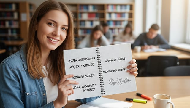 Afirmacje dla studentów