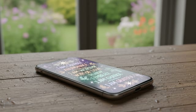 Afirmacje na telefon