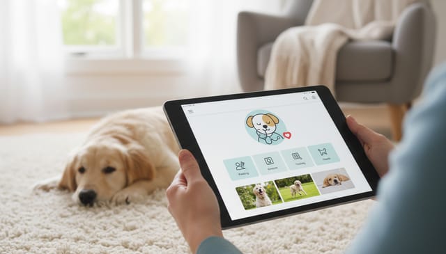 Aplikacja do nauki opieki nad psem