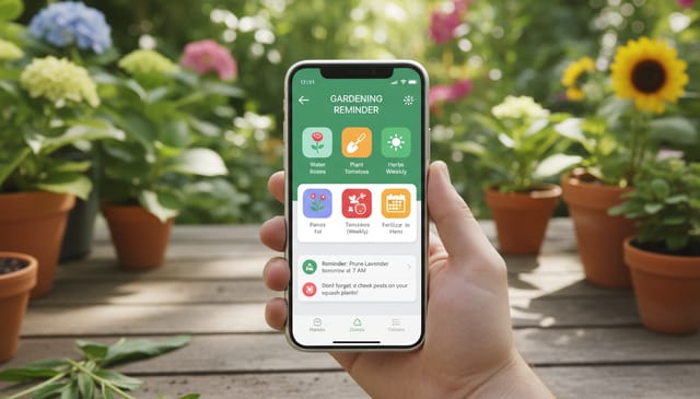 Aplikacja do przypomnień ogrodniczych: brutalna prawda, której nikt Ci nie powie