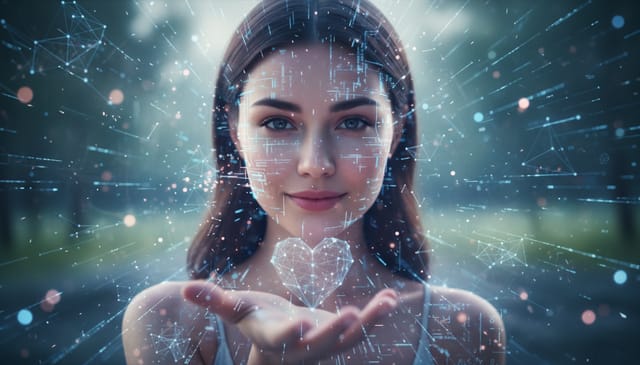 Digitale Freundin Emotionale KI Technologie