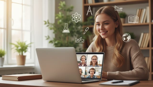 Fale online korepetycje: brutalna rzeczywistość nauki w epoce AI