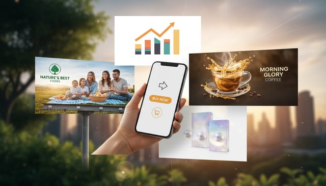 Grafika reklamowa skuteczne przykłady: brutalna rzeczywistość, której nie pokażą ci na kursie