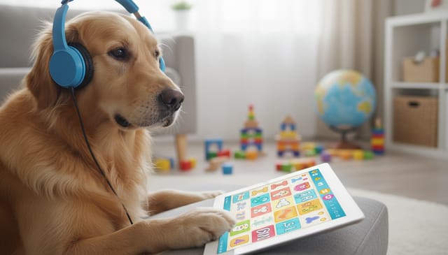 Gry edukacyjne z psem online