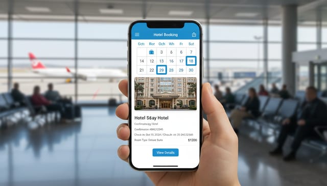 Hotel Booking Integrated with Travel Calendar