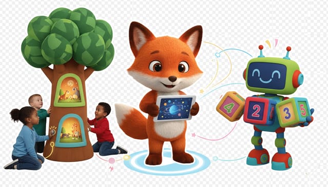 Interaktywne postacie do edukacji dzieci: rewolucja, której nie zatrzymasz