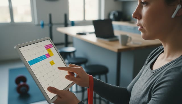 Jak dopasować trening do napiętego grafiku