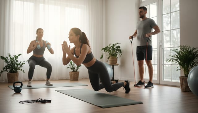 Jak poprawić kondycję w domu