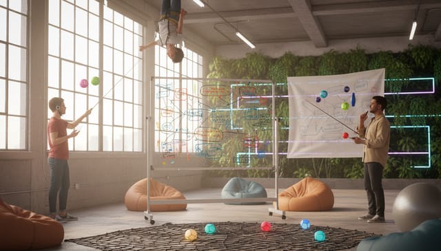 Kreatywne metody zarządzania zespołem: brutalna rzeczywistość i nieoczywiste wygrane