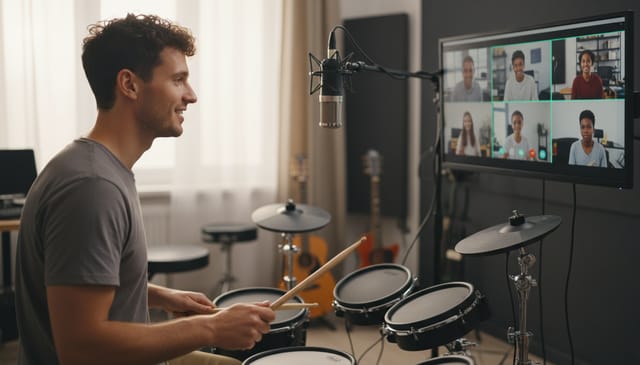 Lekcje perkusji online: brutalna prawda, której nikt nie chce Ci powiedzieć