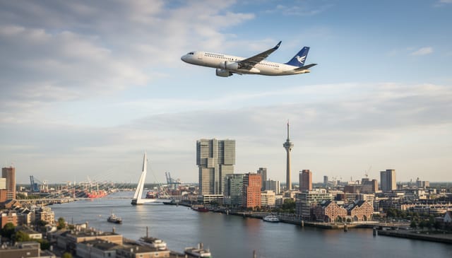 Loty do Rotterdamu: brutalna rzeczywistość taniego latania w 2025