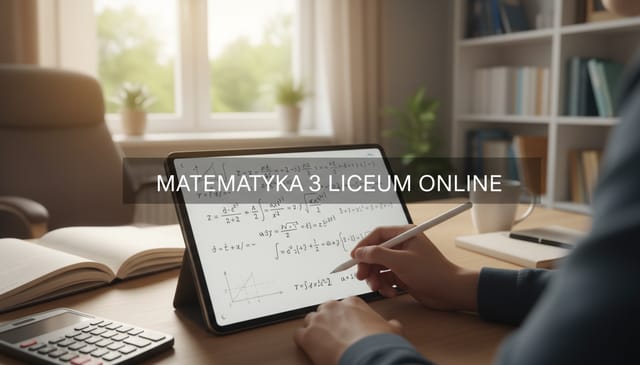 Matematyka 3 liceum online: brutalna prawda, nowe możliwości i pułapki ery cyfrowej
