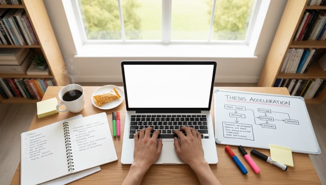 Methods to Accelerate Thesis Completion: the Brutal Truth About Finishing Fast (and Keeping Your Sanity)