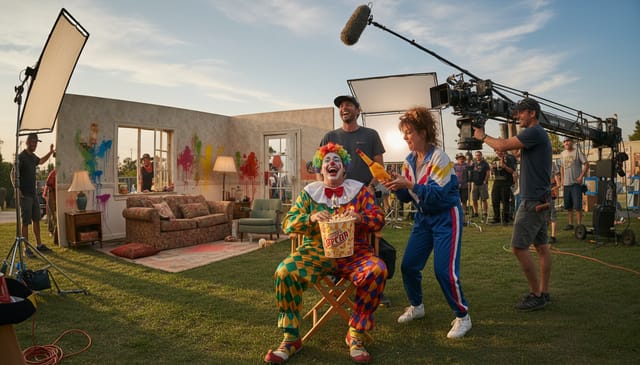 Movie Behind Scenes Comedy