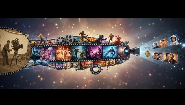 Movie Evolution Movies: the Hidden DNA of Cinematic Disruption