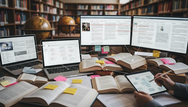 Multi-Document Scholarly Analysis: the Brutal Reality Behind Academic Synthesis