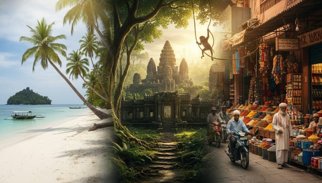 Najlepsze kierunki egzotycznych podróży: brutalnie szczery przewodnik na 2025