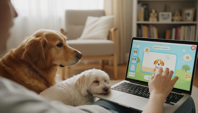 Opieka nad psem online gra