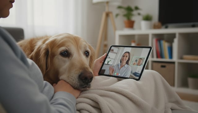 Opieka nad starym psem online