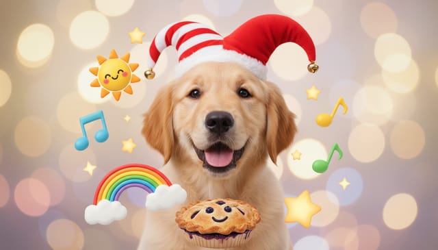 Pies AI poprawiający humor