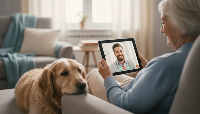 Pies dla osoby starszej online