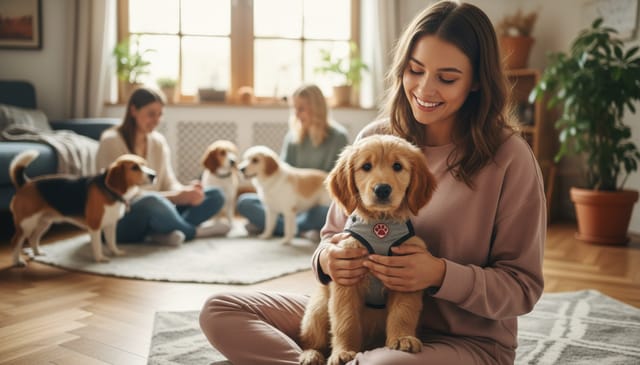 Pies symulator adopcji psa terapeutycznego