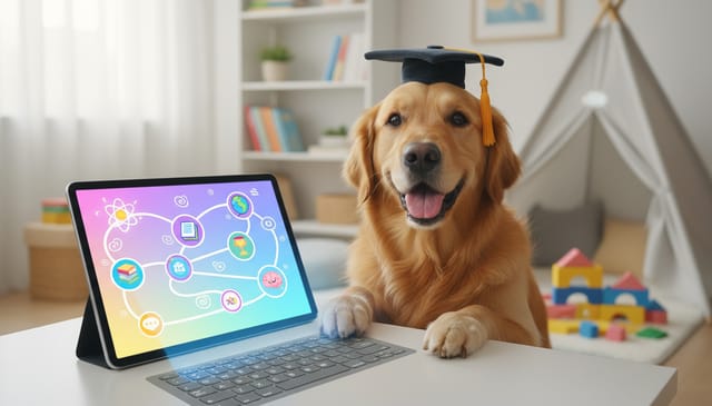 Pies symulator edukacji dla dzieci online